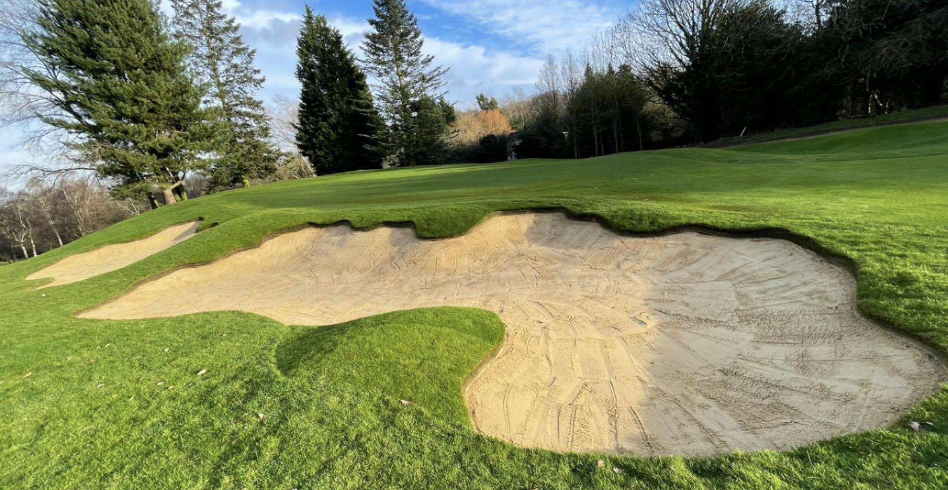 The renovated 4th Hole at Aspley Guise