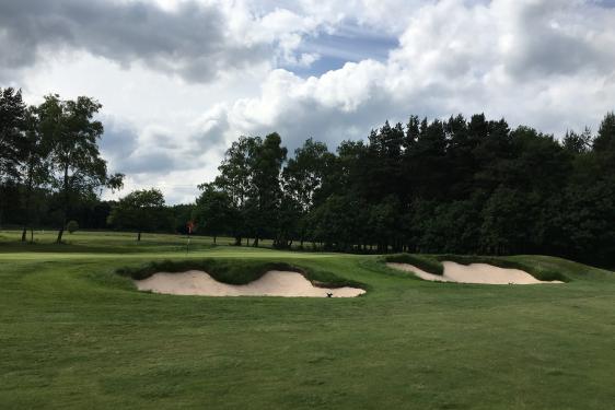 SGD designed bunkers at Huddersfield Golf Club
